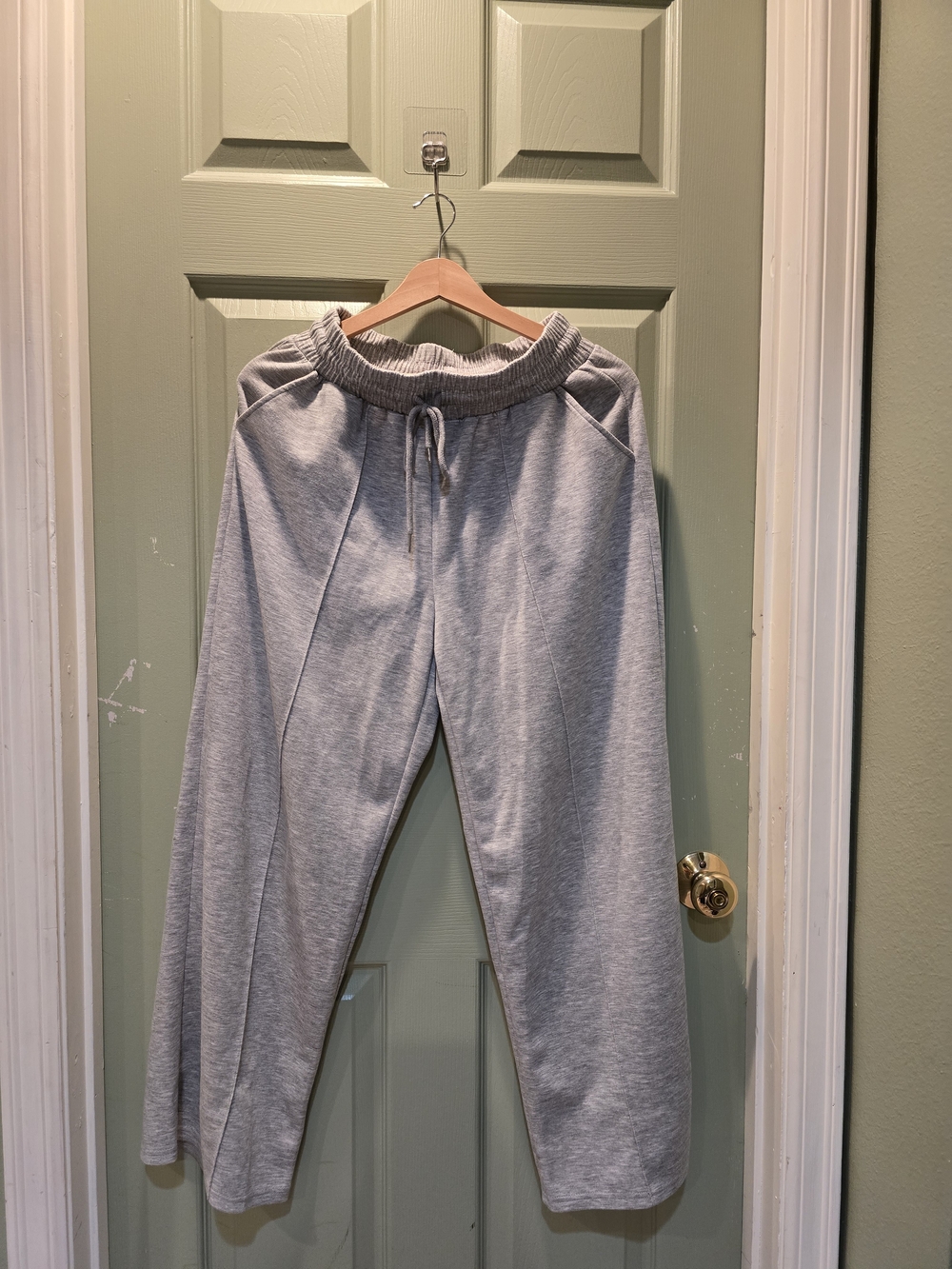 Light Gray Cozy Drawstring Sweatpants